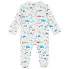 Baby Boys White City Babygrow Set, 1, hi-res